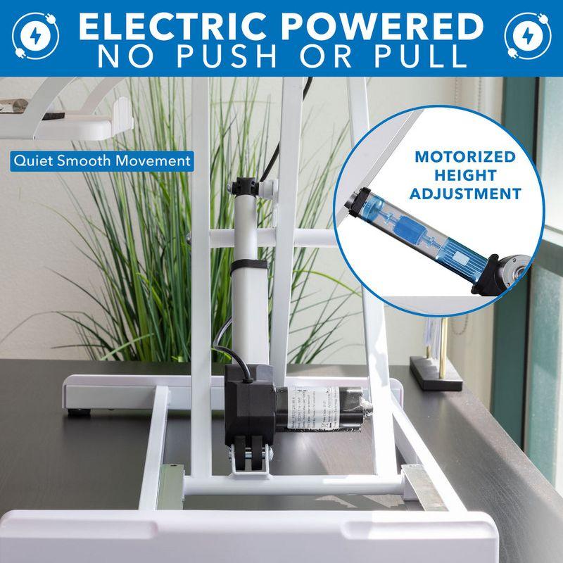 Adjustable Metal Base Standing Desk Converter