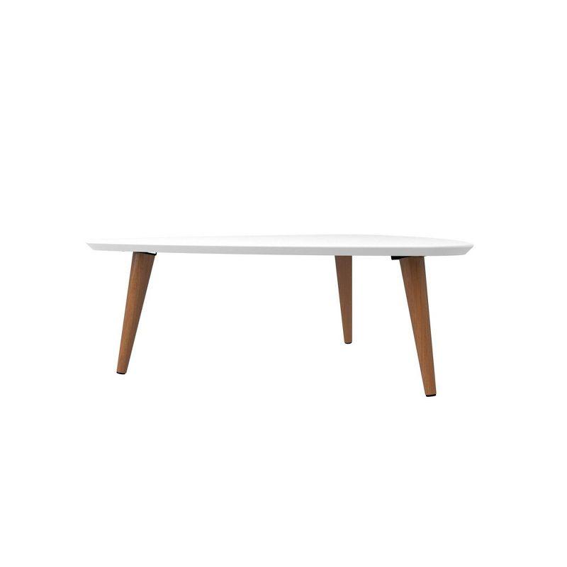 11.81" Utopia High Triangle Coffee Table with Splayed Legs - Manhattan Comfort