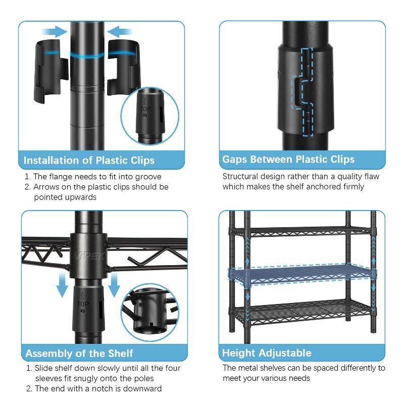 89.8'' Metal Freestanding Garment Rack