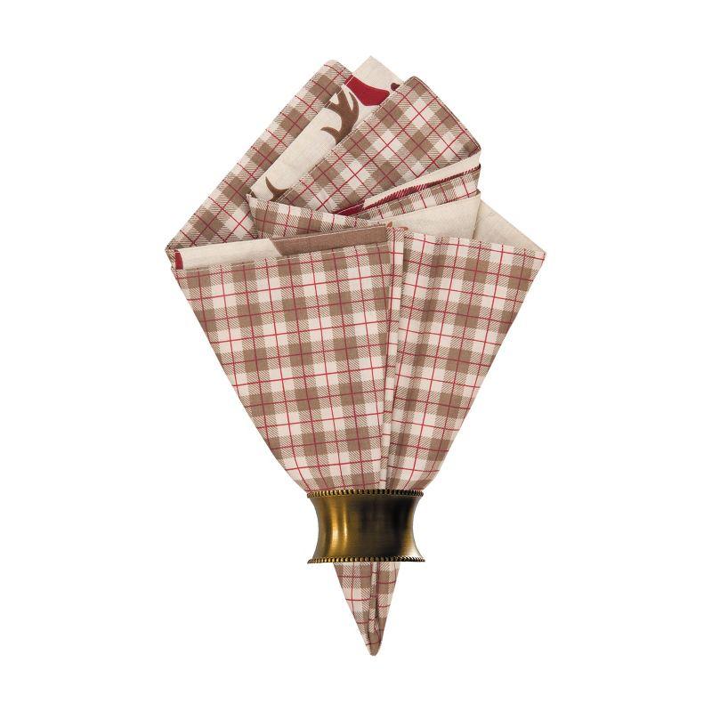 Loon Peak® Plourde Cotton Animals/Nature Square Napkin (Set of 6)