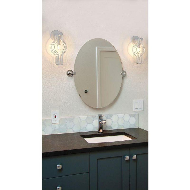 Z-Lite Contour 1 - Light Wall Light in  White