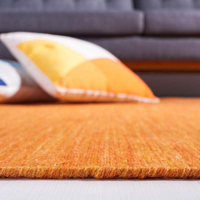 Kilim KLM850 Hand Loomed Area Rug - Orange - 4'x6' - Safavieh