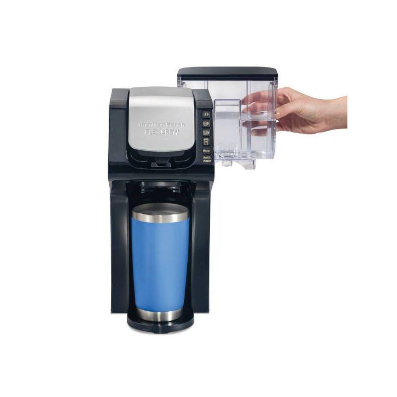 Hamilton Beach Single-Serve Coffee Maker 49901: K-Cup Compatible, 6 Cup Capacity, 1400W, Black, Electric