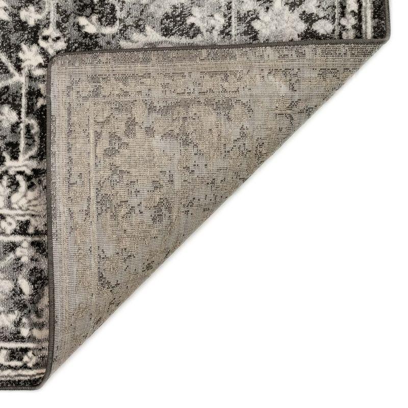 Liora Manne Soho Heriz Indoor Rug Black 5'3" x 7'6"