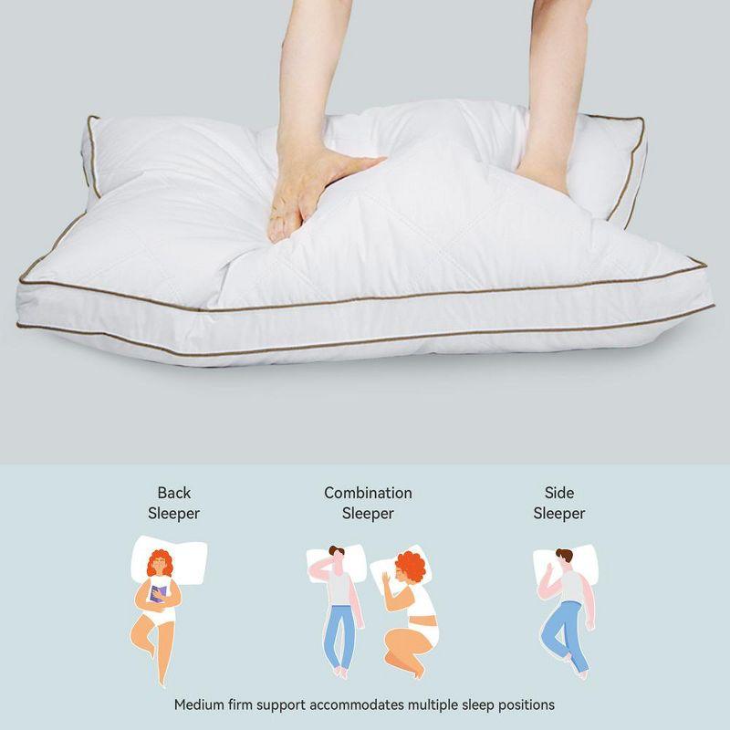 The Twillery Co.® Down Blend Medium Pillow (Set of 2)