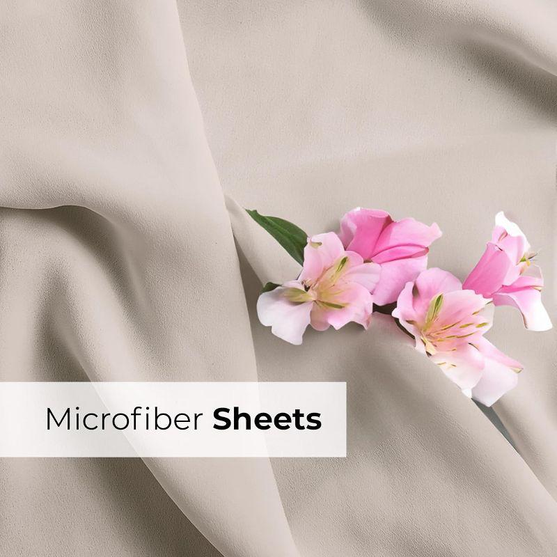 6 Piece Extra Deep Pocket Microfiber Sheet Set - CGK Linens