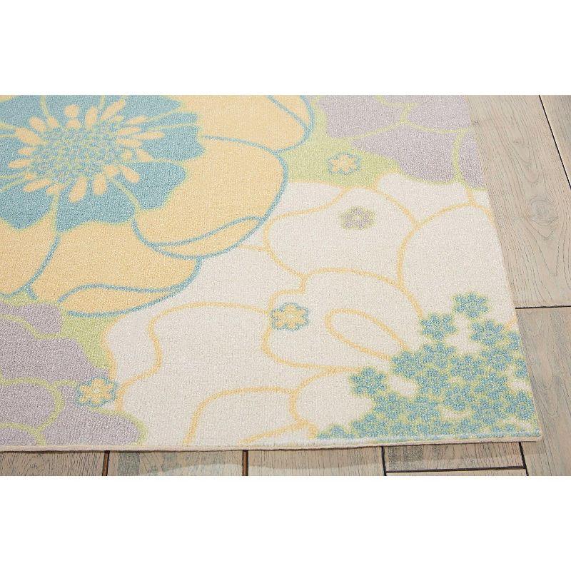 Nourison Home & Garden Green Indoor/Outdoor Area Rug RS021 7'9" x 10'10"