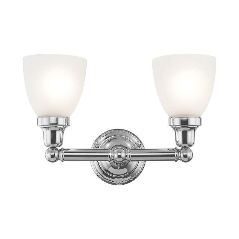 Livex Lighting Classic 2 - Light Vanity in  Polished Chrome