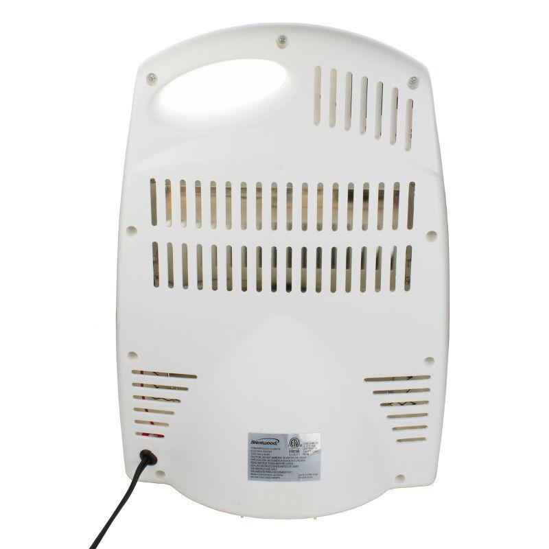 Brentwood 800 Watt Portable Space Heater in White