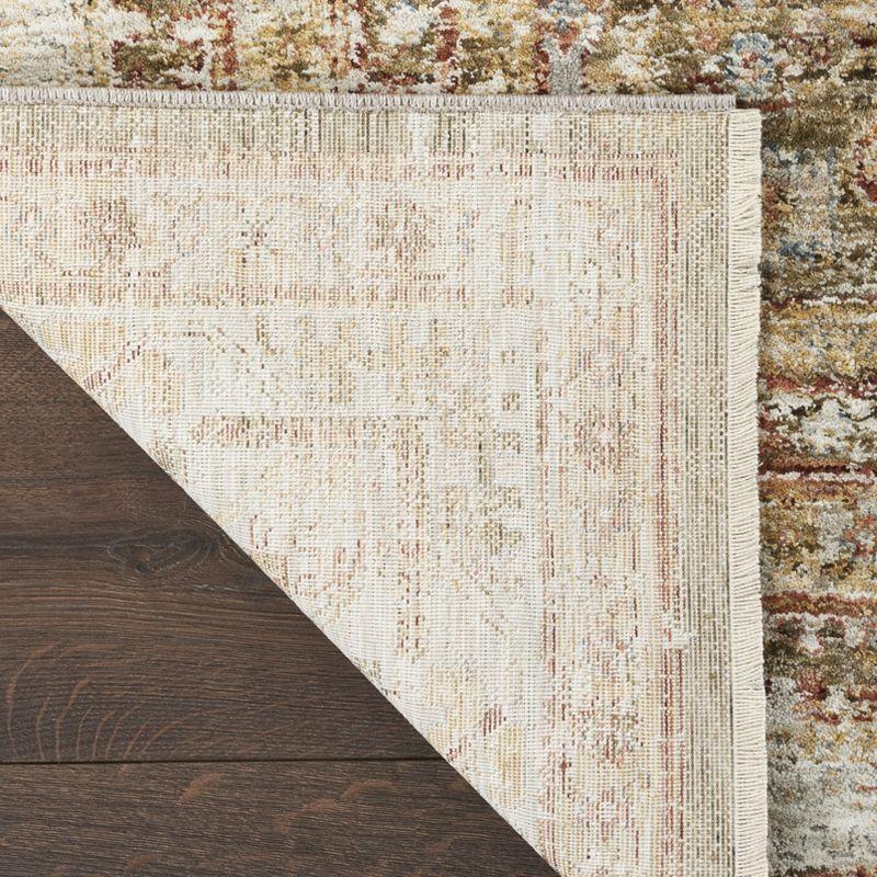 Nourison Petra Oramental Indoor Rug Green 2'3" x 10'2"