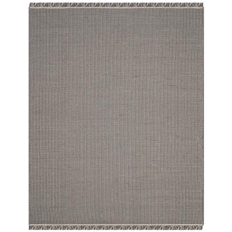 Montauk MTK340 Hand Woven Indoor Area Rug - Ivory/Black - 8'x10' - Safavieh