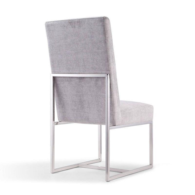 Hokku Designs Johnnette 18.9'' H Velvet Upholstered Side Chair