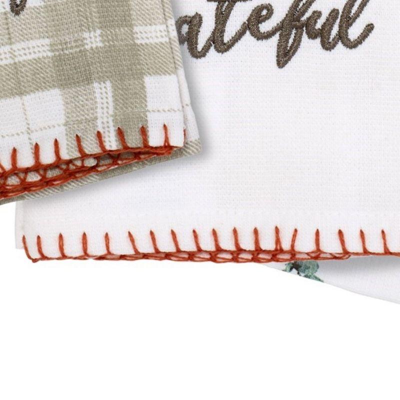 Avanti Linens Grateful Patch 3-Piece Kitchen Towel Set