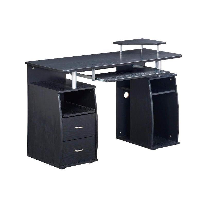 Hokku Designs Techni Mobili Complete Computer Workstation Desk With Storage