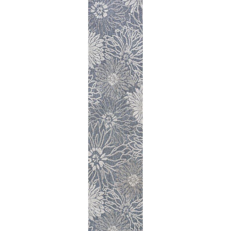 Bahamas Modern All-Over Floral Indoor/Outdoor Area Rug - JONATHAN Y