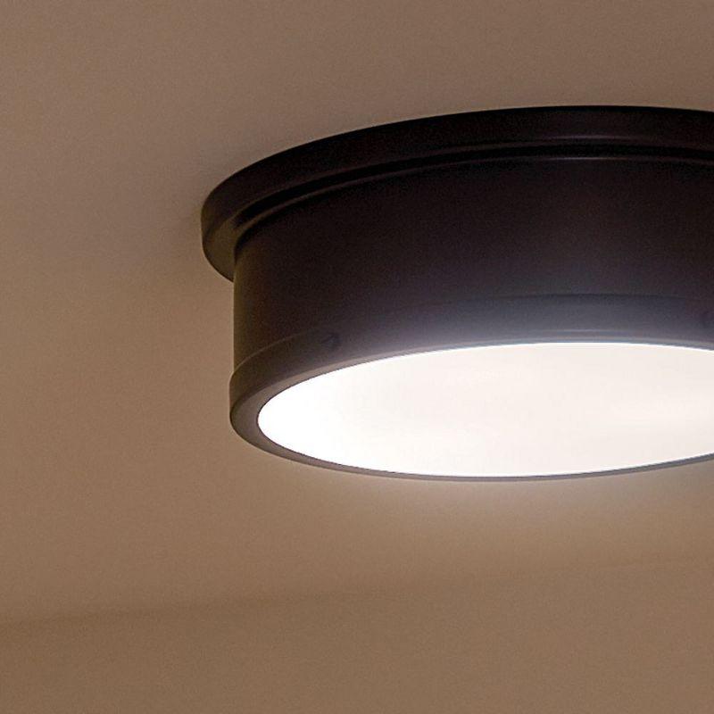 Kichler Lighting Serca 3 - Light Flush Mount in  Black