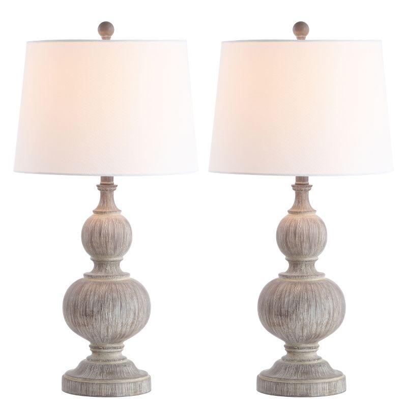 Ephraim Table Lamp (Set of 2) - Grey - Safavieh.