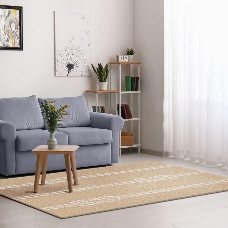 Liora Manne Capri Ropes Indoor/Outdoor Rug Neutral 5' x 7'6"