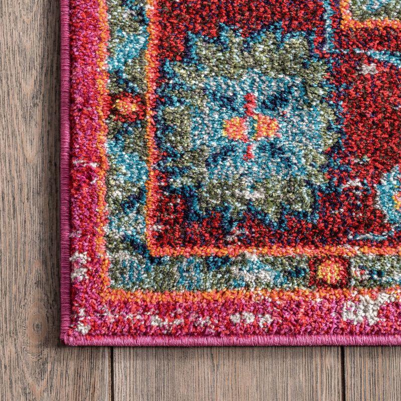 Corbett Vintage Bohemian Medallion 3x5 Multi Area Rug