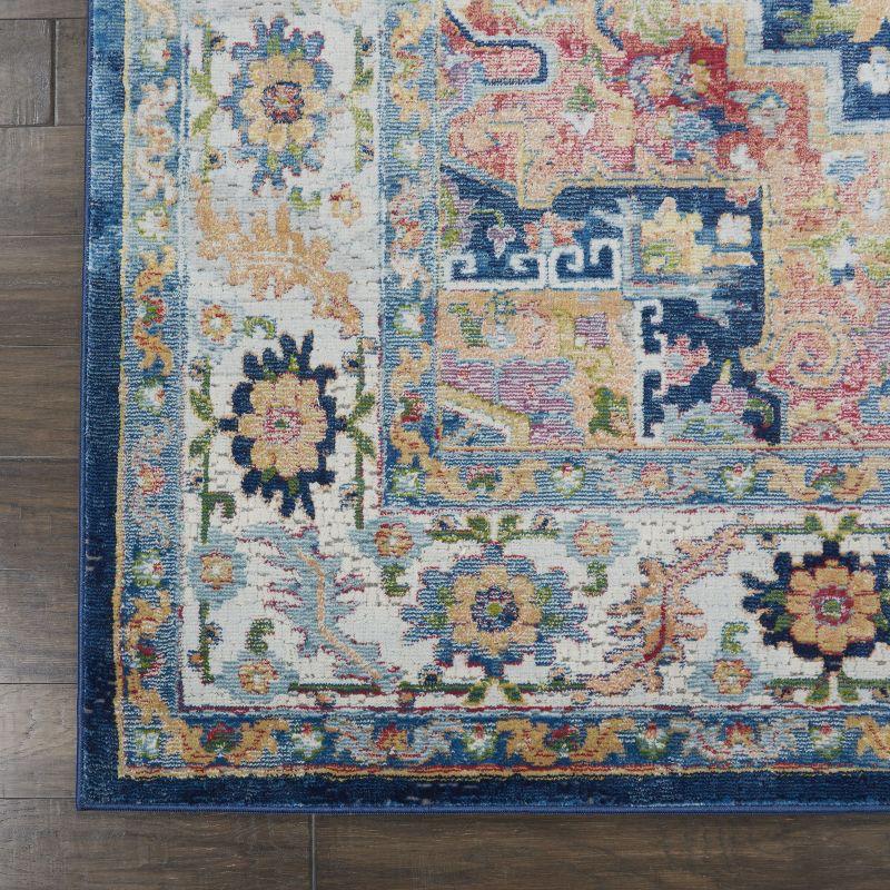 Nourison Global Vintage Center Medallion Indoor Area Rug