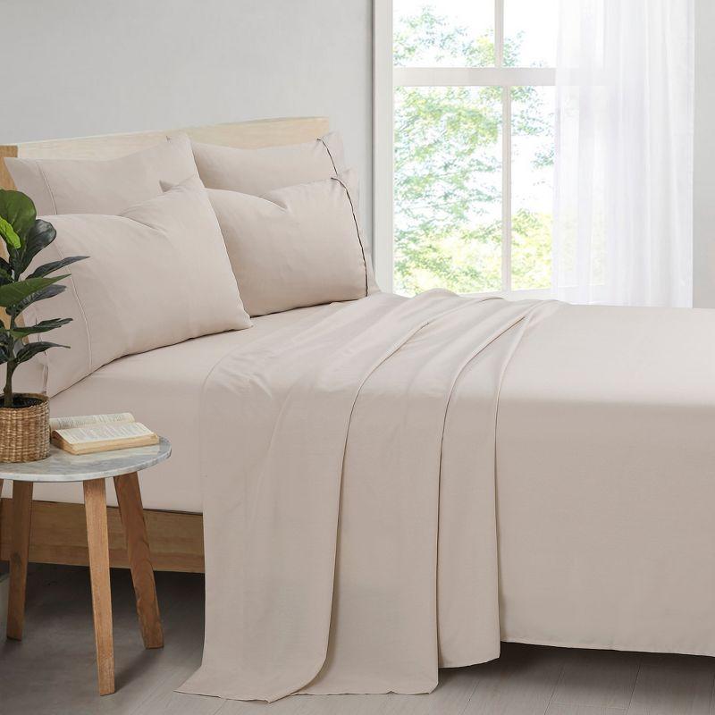 Swift Home Bamboo Rayon Blend Sheet Set with Extra Pillowcases