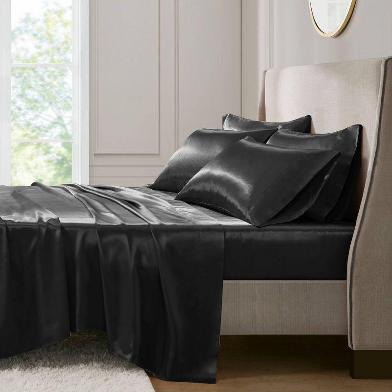 Satin Luxury 6-Piece Sheet Set