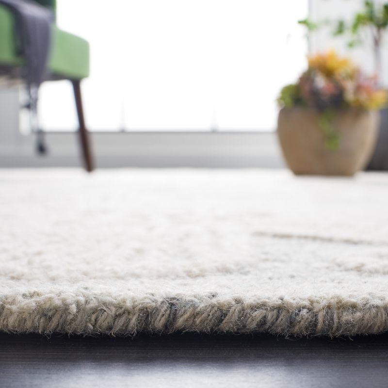 Hand Tufted Wool Floral Rug