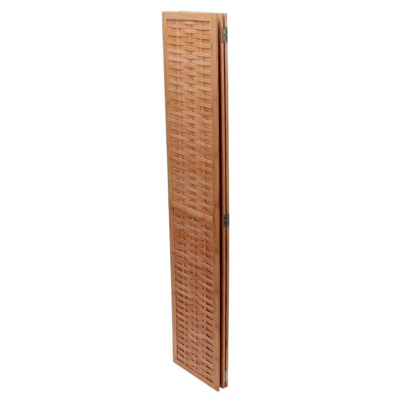 Bamboo Screen, Basket Weave