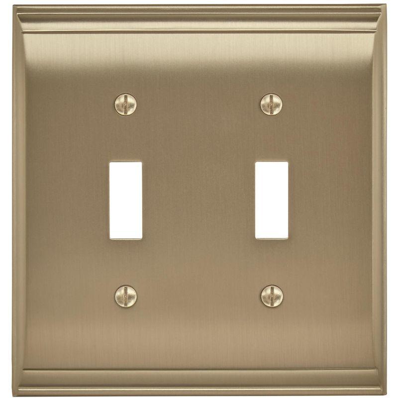 Candler 2-Gang Toggle Light Switch Wall Plate