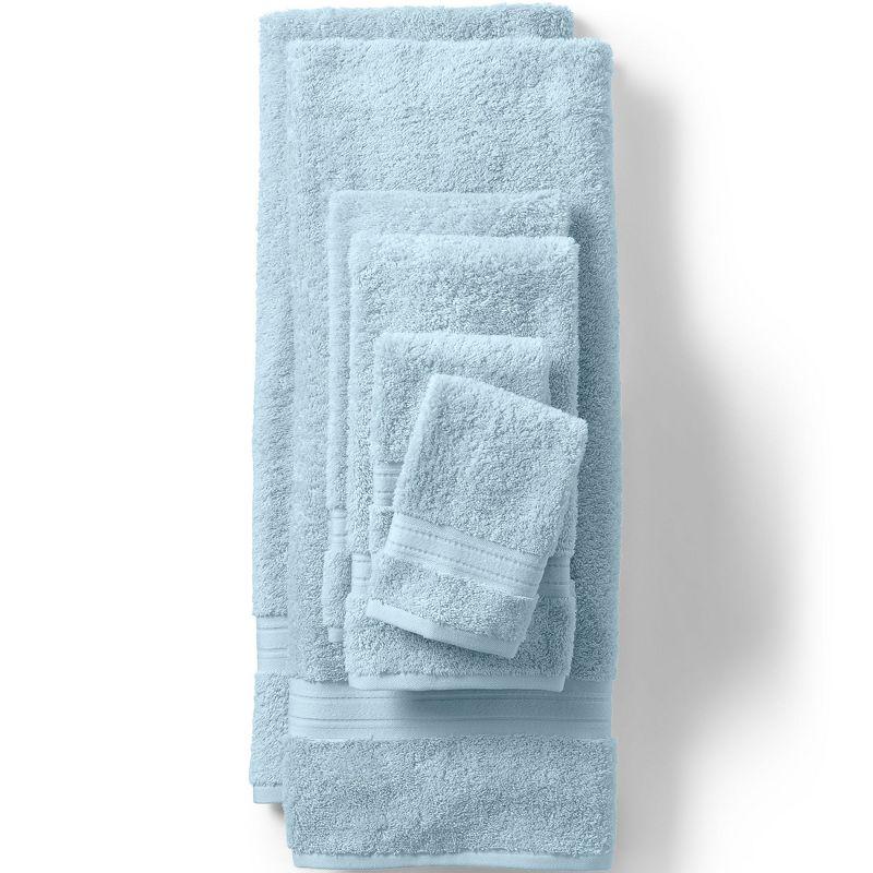 Dusty Blue Heavyweight Cotton 6-Piece Bath Towel Set