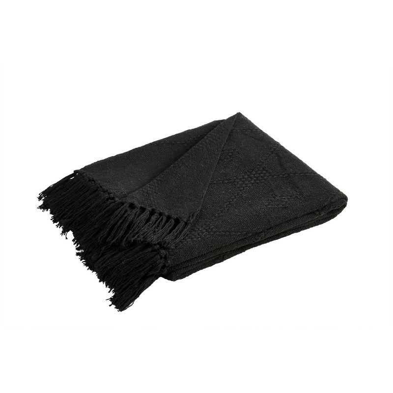 Amrapur Overseas Inc. Chester 100% Cotton Throw & Reviews | Wayfair