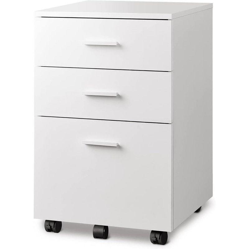 Kopelan 3-Drawer Mobile Vertical Filing Cabinet