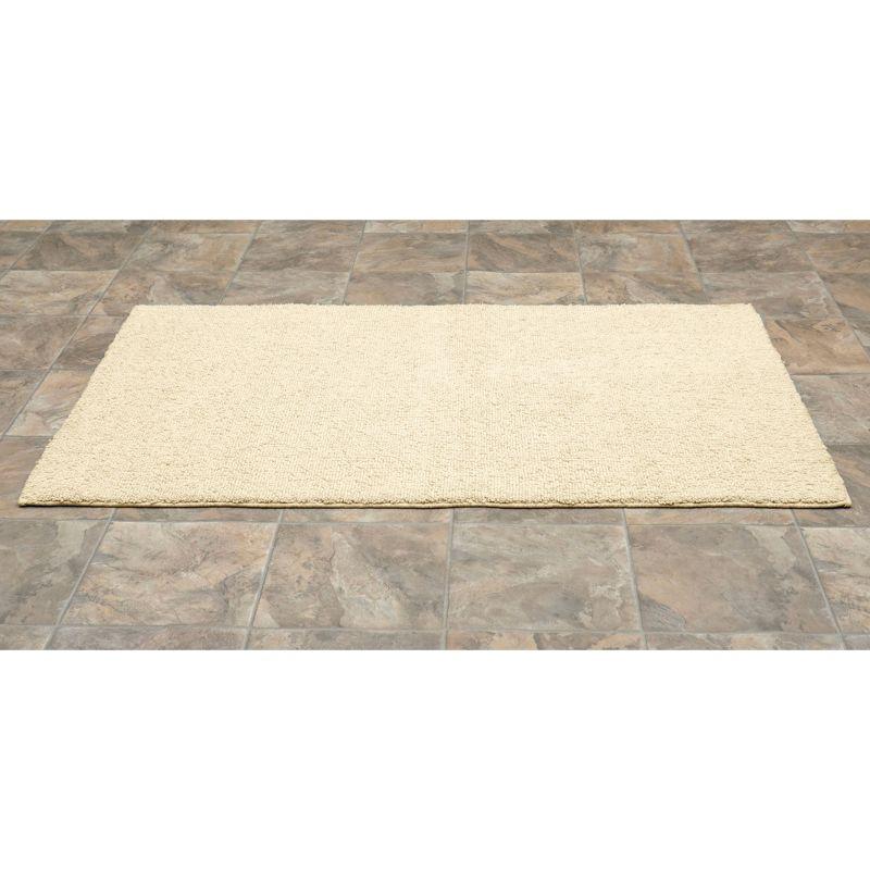 Queen Cotton Washable Bath Rug - Garland