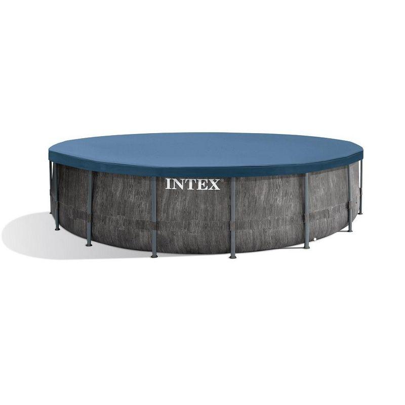 Intex 15FT X 48IN GREYWOOD PRISM FRAME PREMIUM POOL SET