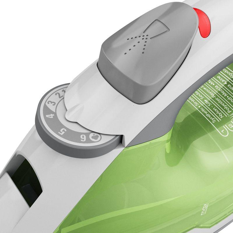BLACK+DECKER Easy Steam Compact Iron, 2X Smoother Glide, Nonstick Soleplate & Anti-Drip