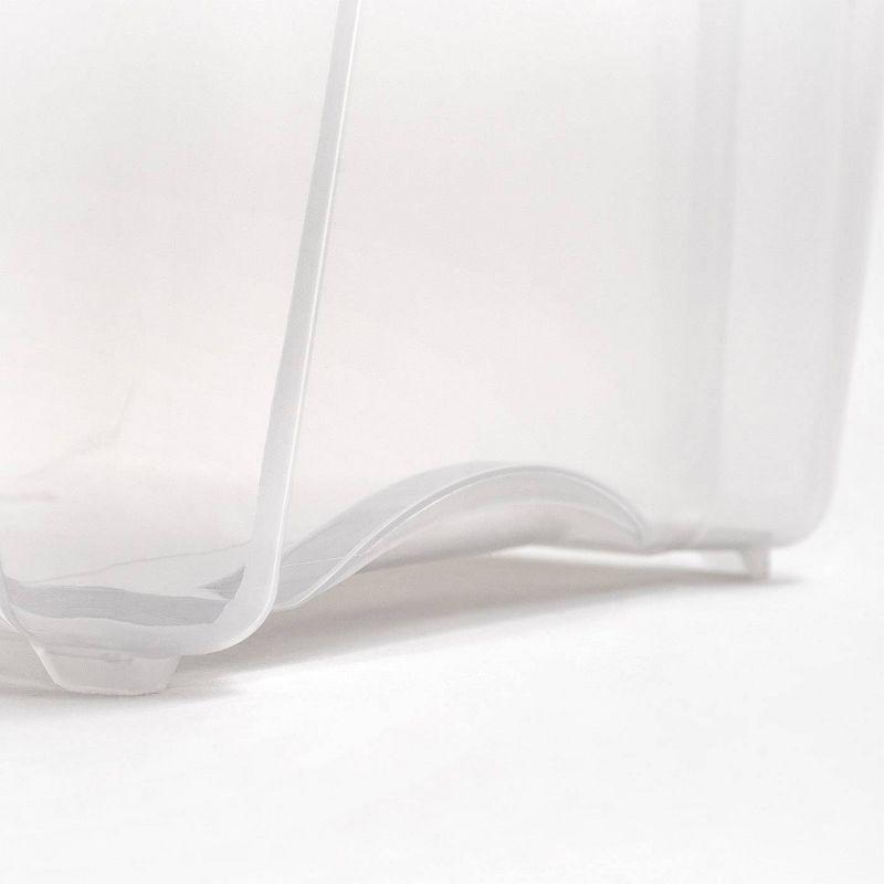 IRIS USA, Inc. Plastic Storage Box with Latching Lid in Clear & Reviews | Wayfair