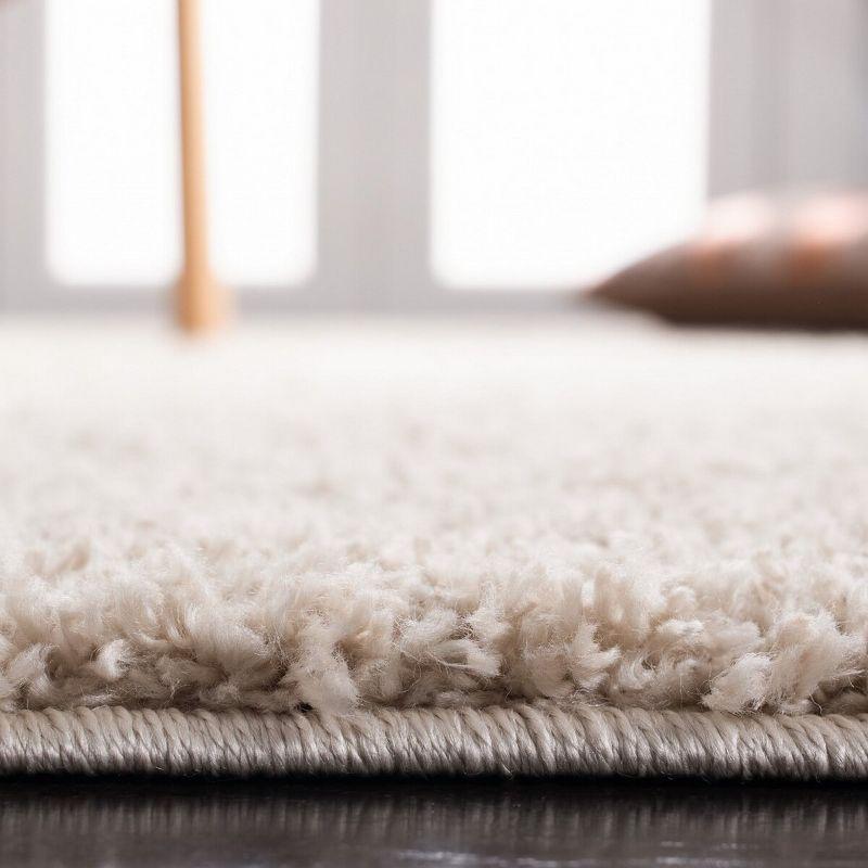 August Shag AUG561 Power Loomed Area Rug - Beige - 3'x5' - Safavieh.