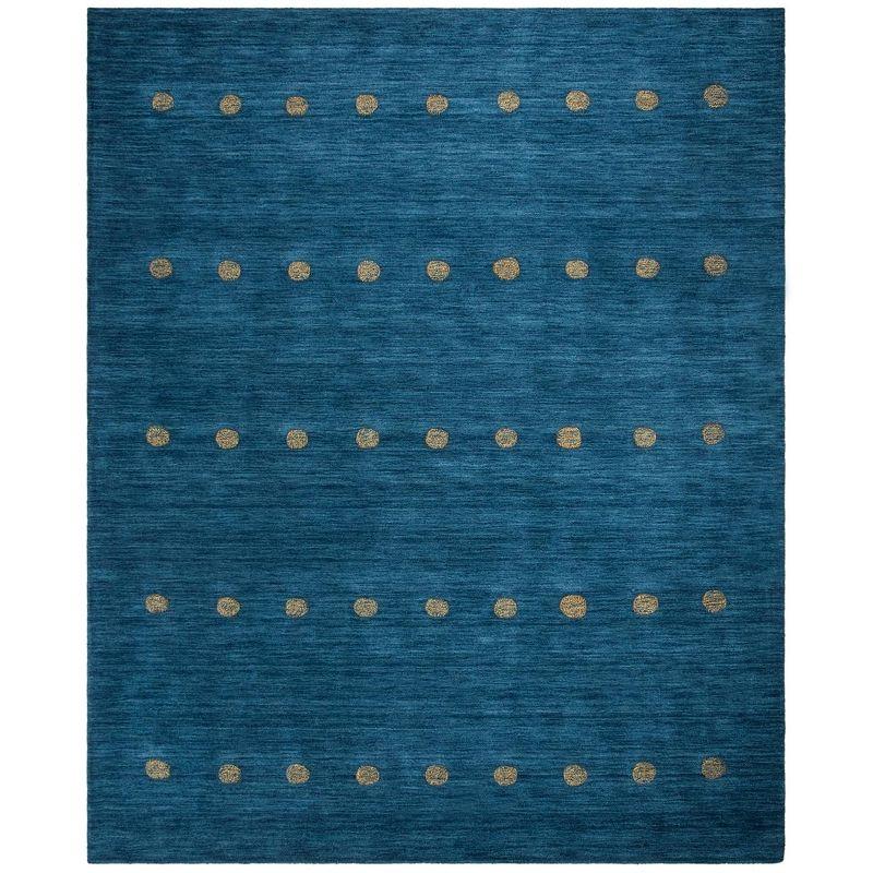 Himalaya HIM590 Hand Loomed Area Rug - Blue - 8'x10' - Safavieh.