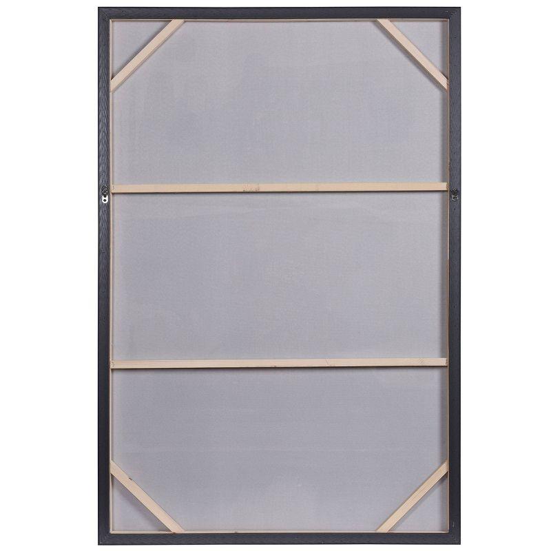 Palette Play Hand painted Framed Canvas Gold - StyleCraft