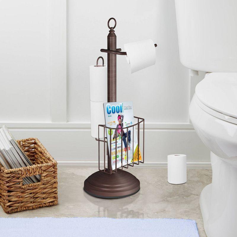 Free Standing Toilet Paper Holder