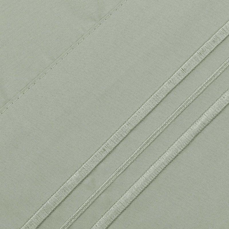 Mellanni Brushed Microfiber Pillowcase Set of 2, King, Spa Mint