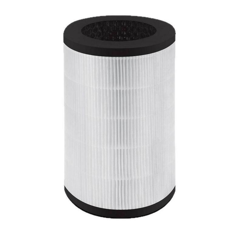 White True HEPA Air Purifier Filter with Carbon Odor Filtration