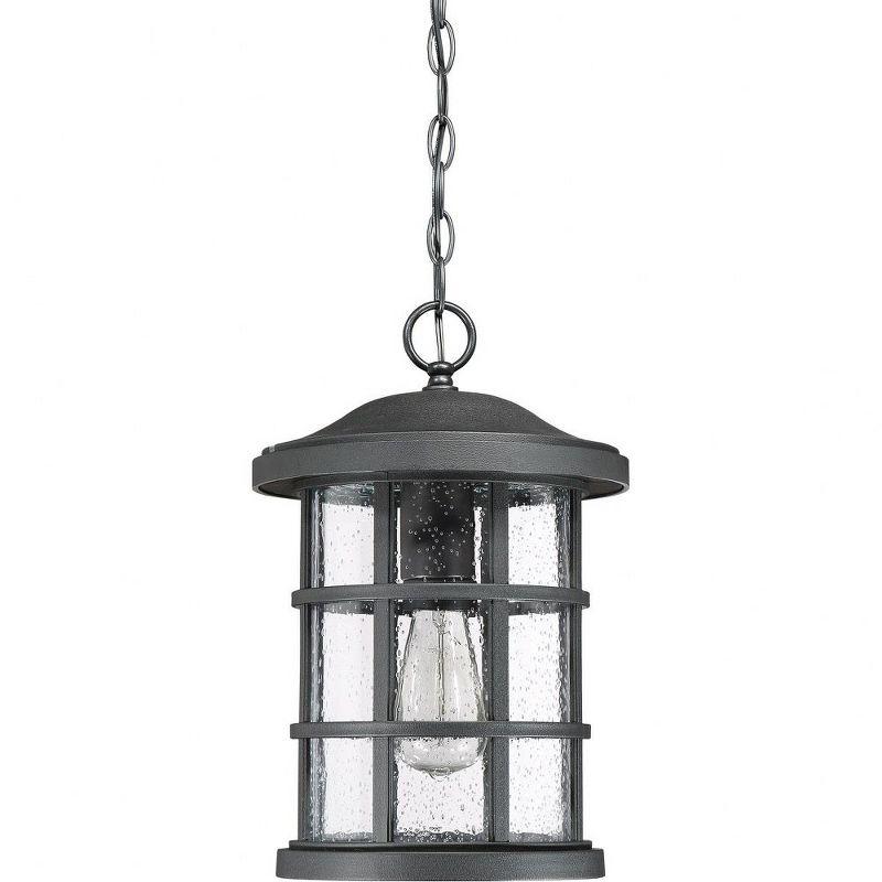 Quoizel Lighting Crusade 1 - Light Pendant in  Earth Black