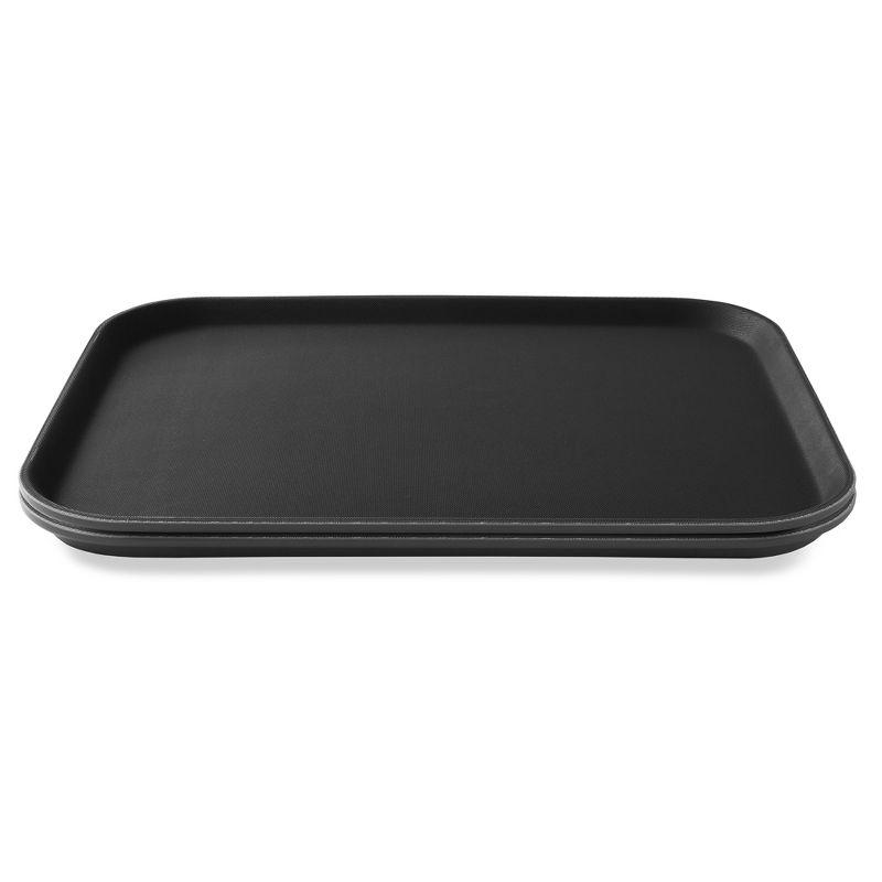 14" x 18" Rectangular Non-Skid Serving Trays, NSF Certified