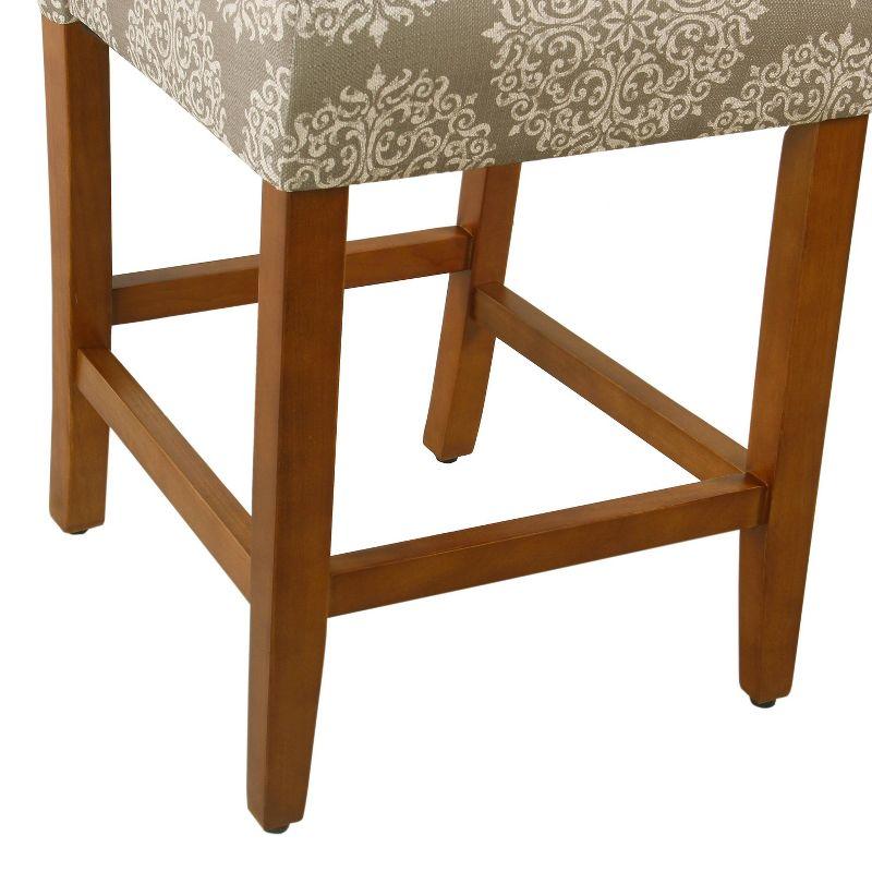 24" Upholstered Counter Height Barstool - HomePop