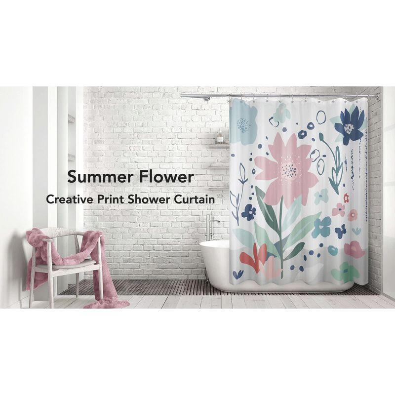 Summer Flower Kids' Shower Curtain - Allure Home Creations