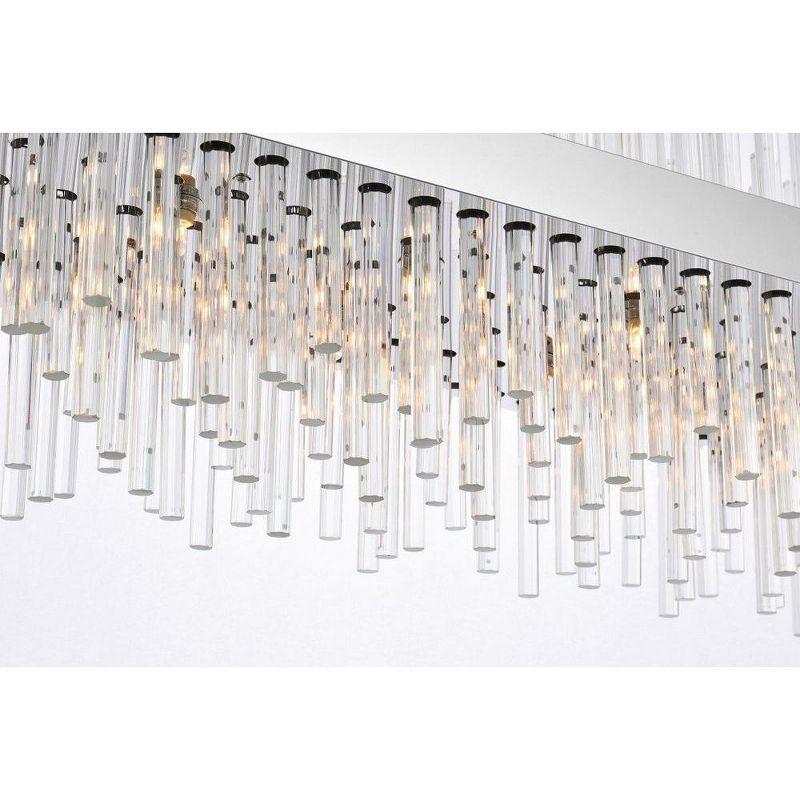 Elegant Lighting Dallas 24 - Light Chandelier in  Chrome