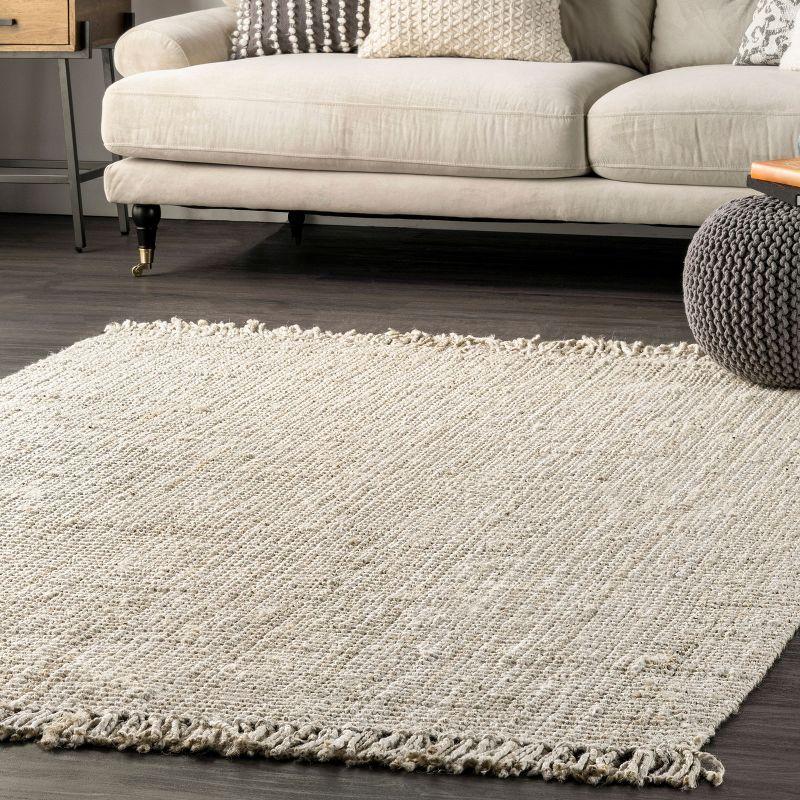 Nuloom Daniela Farmhouse Chunky Jute Indoor Area Rug