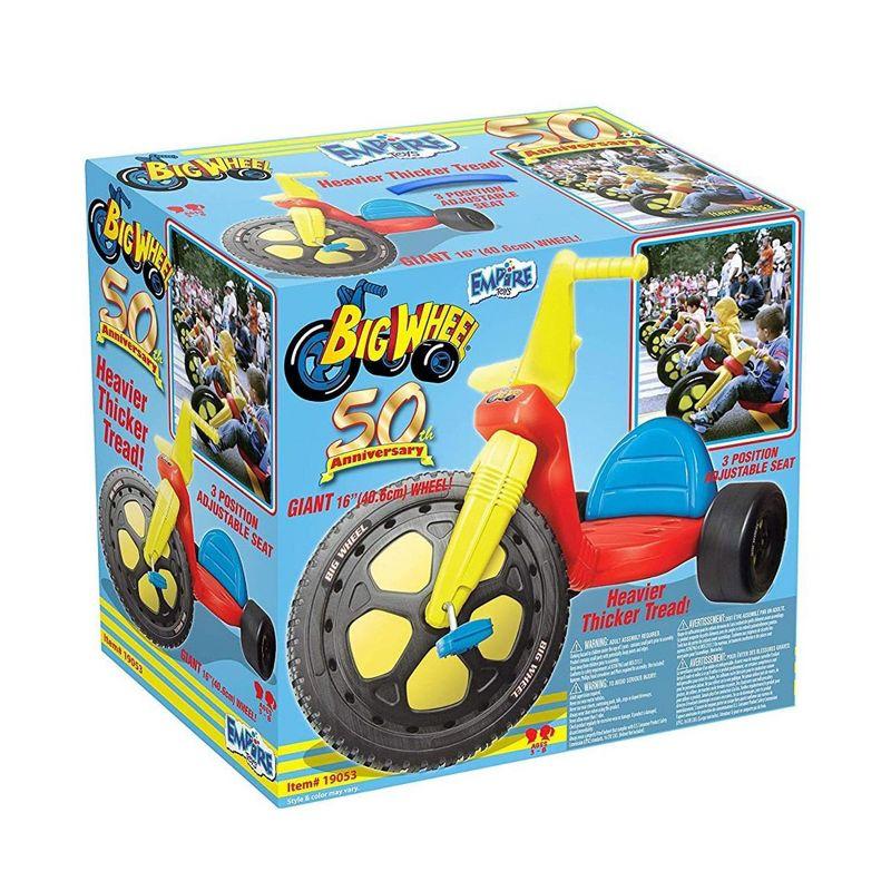 Opportunity Mart The Original Big Wheel 50th Anniversary Ride-On Toy For Kids | 16 Inches