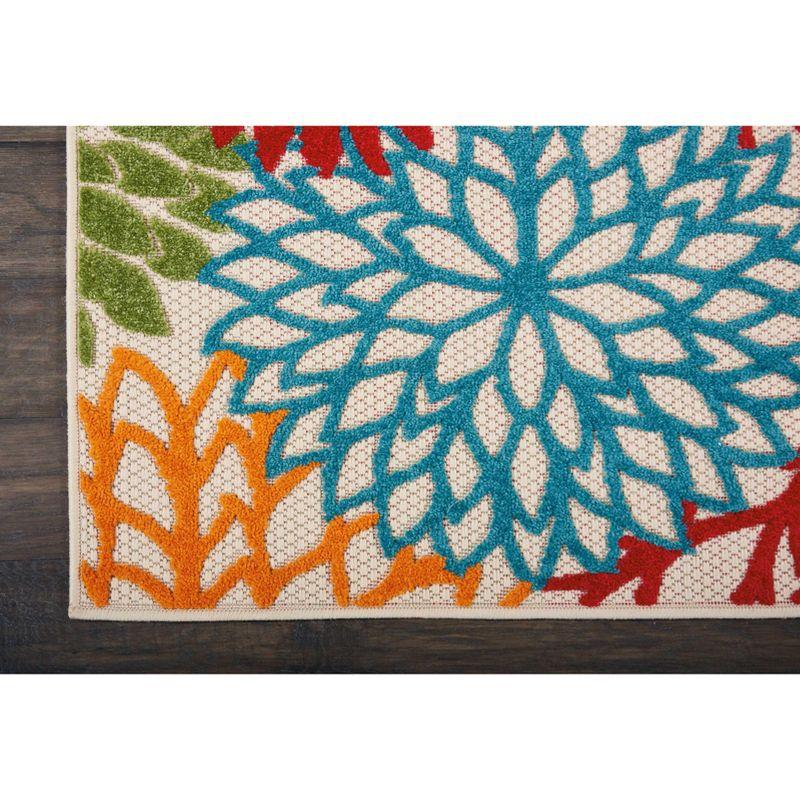 Nourison Aloha Floral Bloom Outdoor Rug